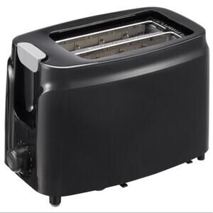 Mainstays TSK-P201 Two Slice Toaster 6-Settings - Black